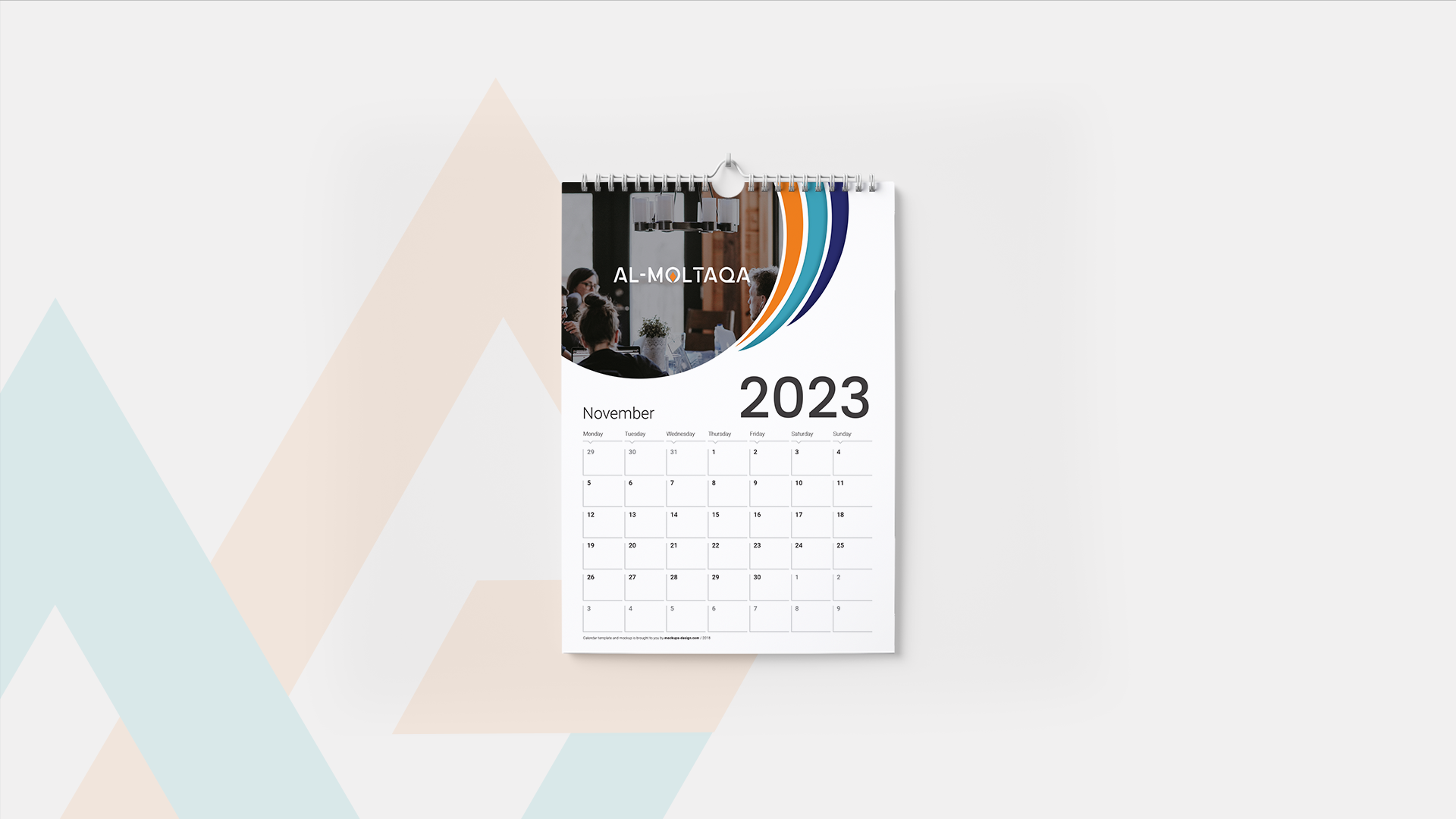 Calendar Mockup A3 1