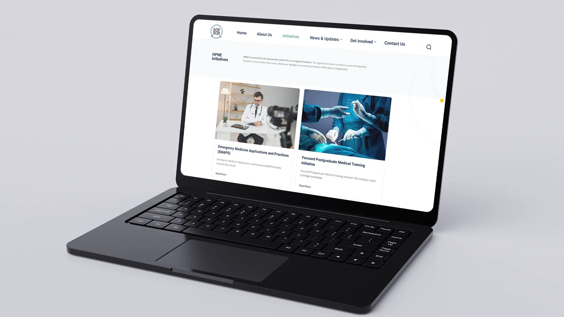 تصميم موقع طبي لعيادة من بي سمارت 